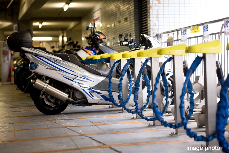 バイク置き場のイメージ画像